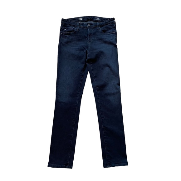 AG Adriano Goldschmied Prima Cigarette Ankle Denim Jeans Dark‎ Wash Size 27R - Picture 1 of 6